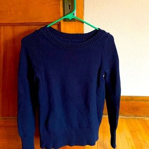 J. Crew navy sweater